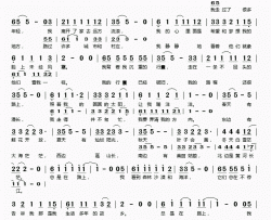 背包客简谱(歌词)-杨梓桐演唱-桃李醉春风记谱