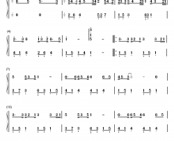 我是不是你最疼爱的人钢琴简谱-数字双手-李代沫