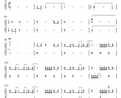 Hope钢琴简谱-数字双手-麻枝准