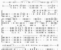人间天河简谱-张玲玲演唱-黄宏/王黎光词曲