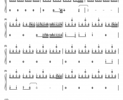 Bohemian Rhapsody钢琴简谱-数字双手-马克西姆