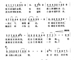 天地间留下你的爱又名：天地间留着你的爱简谱