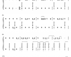 Aftertaste钢琴简谱-数字双手-Shawn Mendes