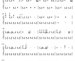 明日、仆は君に会いに行く钢琴简谱-数字双手-ワカバ