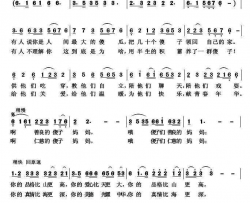 傻子妈妈简谱