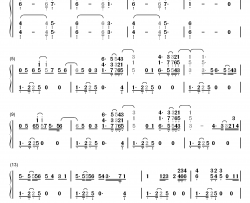 orion钢琴简谱-数字双手-米津玄师