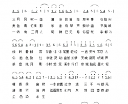 墨染酒简谱-石头演唱-苗非/麦克词曲