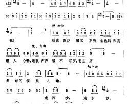 站在西沙望北京简谱-柳朗词/柳朗曲