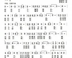 我们在你的怀抱里幸福成长简谱-曹继安演唱-杨润伟/曹继安词曲