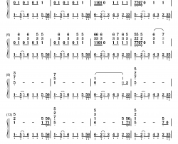 Rose钢琴简谱-数字双手-Paramore