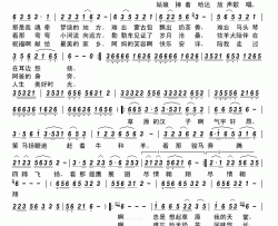 草原情王爱华简谱-王爱华演唱