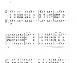 放歌新时代简谱-杨会林曲谱