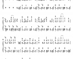 イコール钢琴简谱-数字双手-Sumika