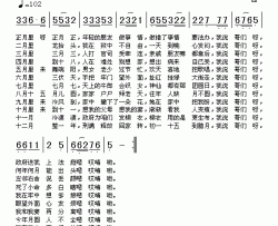 狱中十二月简谱-迟志强-