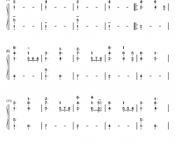 Angel钢琴简谱-数字双手-Sarah McLachlan