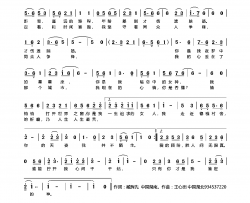 我的心丢在那个城市(臧辉先李瑞梅联唱)简谱-臧辉先演唱-臧奔流曲谱