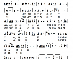 小河淌水简谱-董文华演唱-杨居文制作曲谱