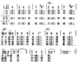 幸福歌简谱-何火编词 蒋桂英编曲