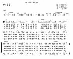 我亲爱的母亲简谱-科布松演唱