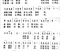 相思遥简谱