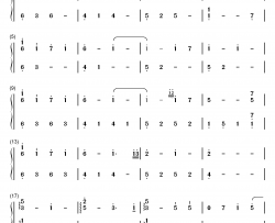 What I Feel When I See Her钢琴简谱-数字双手-Xeuphoria