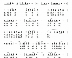 我的名字叫新市民简谱