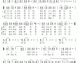 三月追梦简谱(歌词)-祖海演唱-秋叶起舞记谱