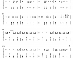 Lust For Life钢琴简谱-数字双手-Lana Del Rey