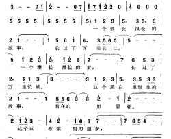 你的故事我的梦简谱-第二届金鸡百花电影节会歌