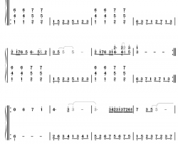 在此停留钢琴简谱-数字双手-久保带人