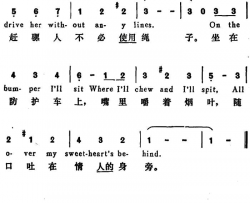 [美]我的情人是矿上的骡子MySweetheart’stheMuleintheMines[美]我的情人是矿上的骡子My Sweetheart’s the Mule in the Mines简谱