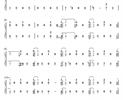 Free Me钢琴简谱-数字双手-Sia