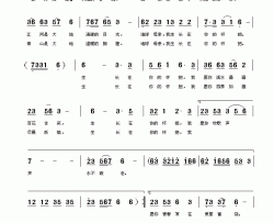 地球，我的母亲简谱-陈雷词 刘爱民曲