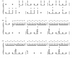 钟钢琴简谱-数字双手-李斯特