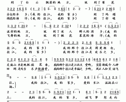 我的枝江，我的家乡简谱-胡承忠演唱-佟文西、胡志强/王原平、胡志强词曲