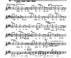 We Have Overcome歌曲 人声伴奏简谱