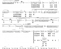 洞庭放歌独唱+伴唱简谱