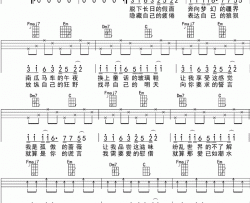 拥抱ukulele四线谱简谱