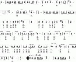 再回头简谱-孙国良词/黄永杰曲