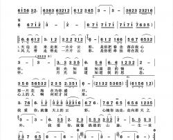 为你等待简谱-次仁央宗演唱-杨诗丽制作曲谱