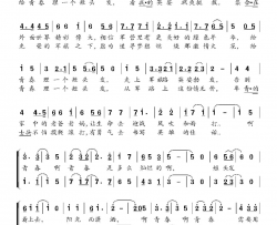 给青春理个短头发《迷彩四季》组歌之一简谱-徐晴晴演唱-王磊/栾凯词曲