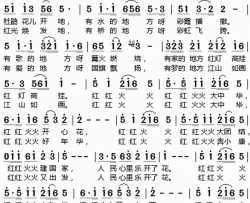 红红火火大中华张宝星词杨朝东曲红红火火大中华 张宝星词 杨朝东曲简谱-吴娜演唱-张宝星/杨朝东词曲