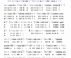 乡村振兴党旗红简谱