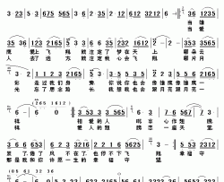 爱人的翅膀简谱-余启翔词/绍兵曲