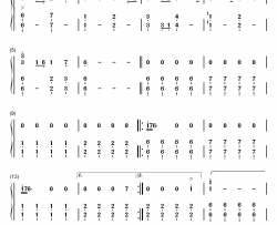 Clubbed to Death钢琴简谱-数字双手-Rob Dougan