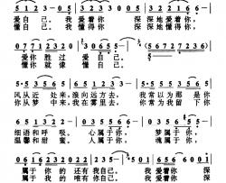 我爱着你简谱-电视剧《雾·海·帆》插曲张继红、崔京浩-