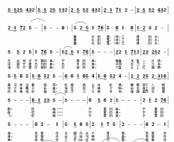 宁夏的美简谱-刘晋夫词 佟居平曲佟居平-