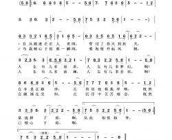 奉献电视连续剧《公关小姐》主题歌简谱-张咪演唱-西彤/吴国材词曲