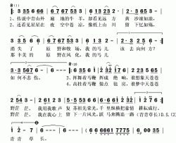 绝响简谱(歌词)-呼斯楞演唱-秋叶起舞记谱上传