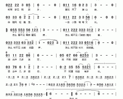 我想回家简谱(歌词)-春雷演唱-桃李醉春风记谱